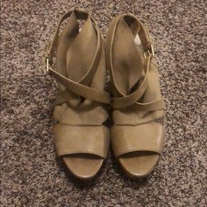 Naya Cork Wedge Sandal